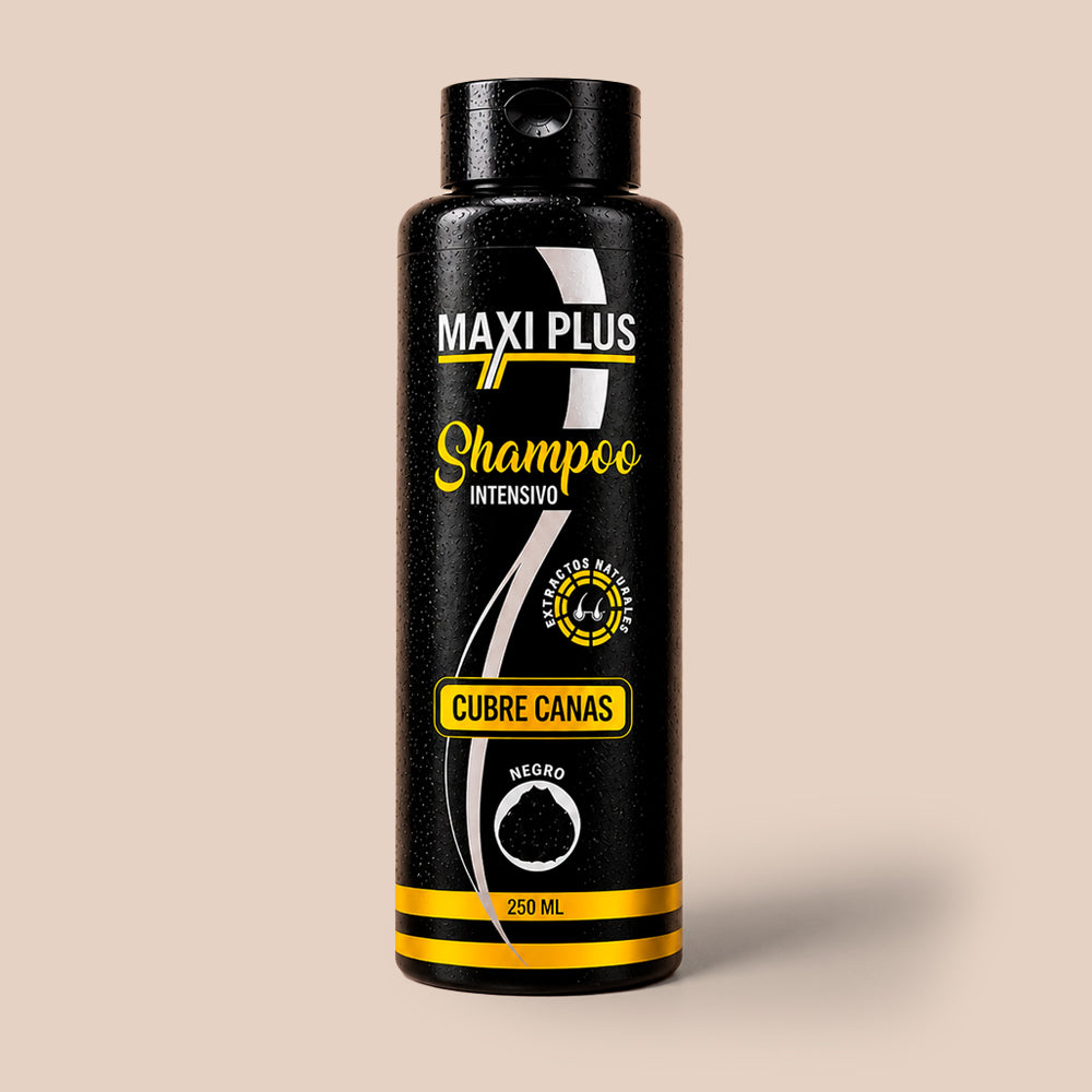 SHAMPOO CUBRE CANAS MAXIPLUS + OBSEQUIOS